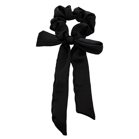 Ella hair tie Bow Black