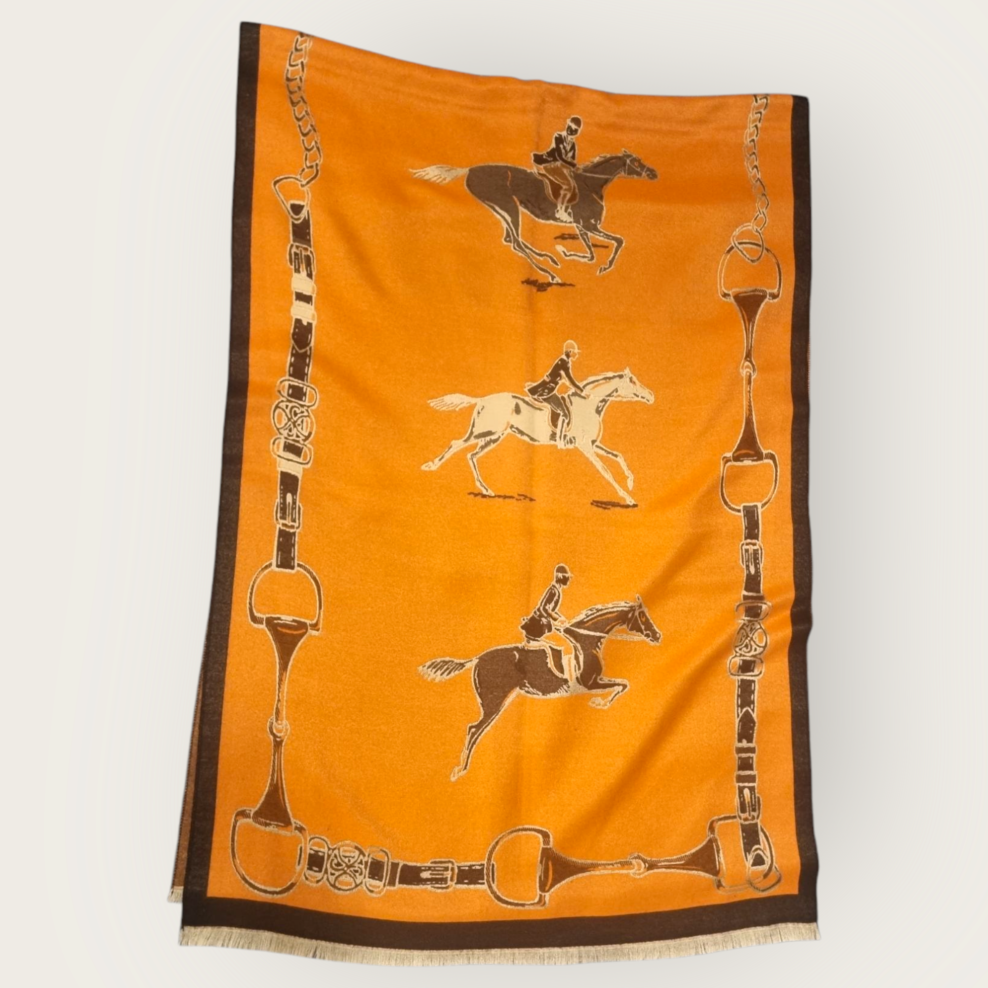 Soft Cashmere Horse Shawl - 5
