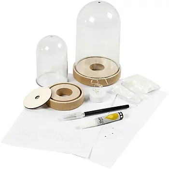 Diy-setkupa med invändig dekoration