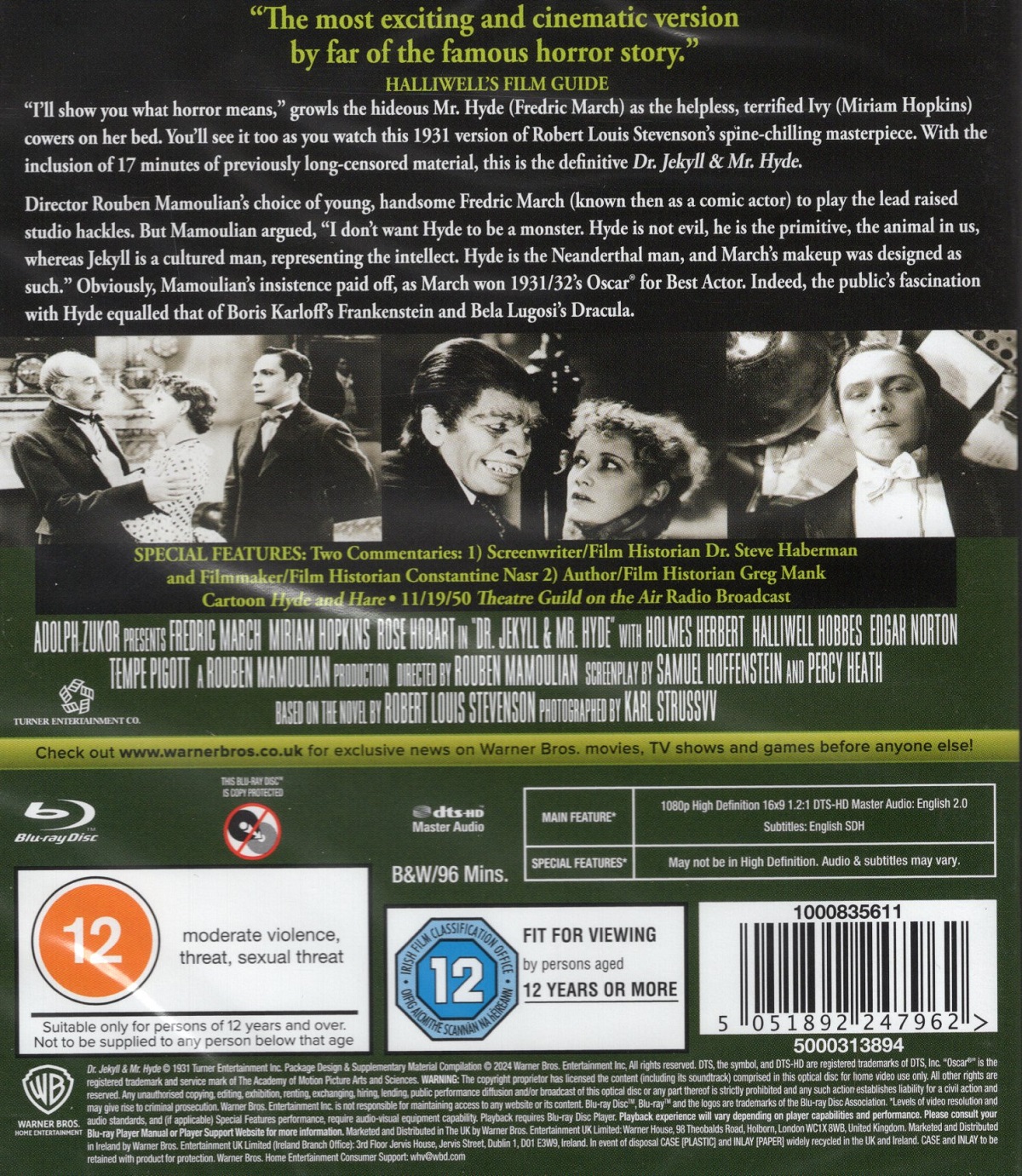 Dr. Jekyll And Mr. Hyde (ej svensk text) (Blu-ray) - 2