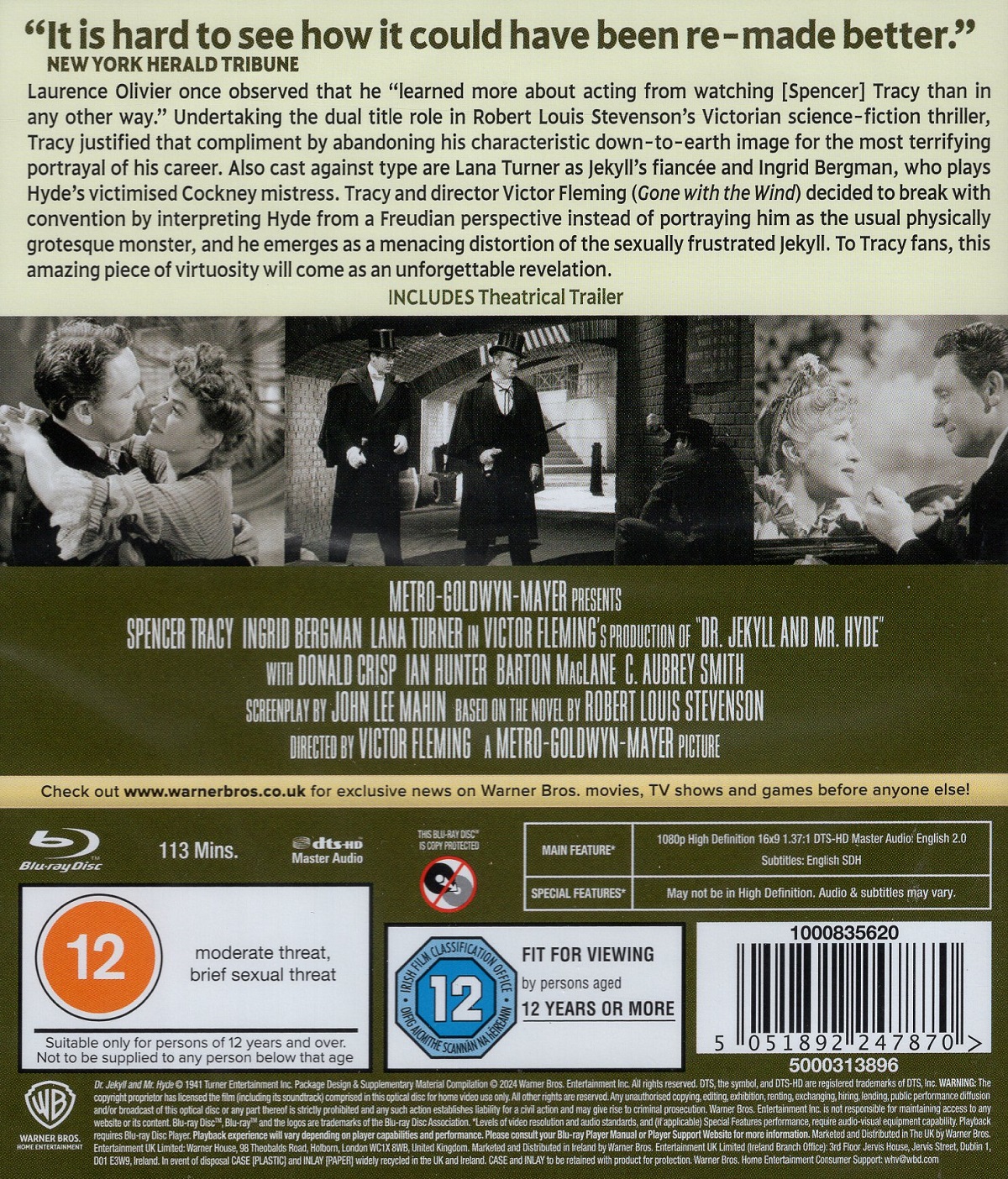 Dr. Jekyll And Mr. Hyde (ej svensk text) (Blu-ray) - 2