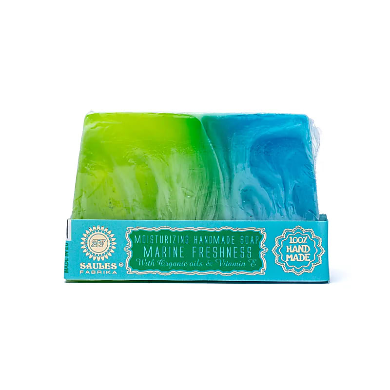 Naturlig handgjord tvål Marine Freshness  ± 80 gram - 2