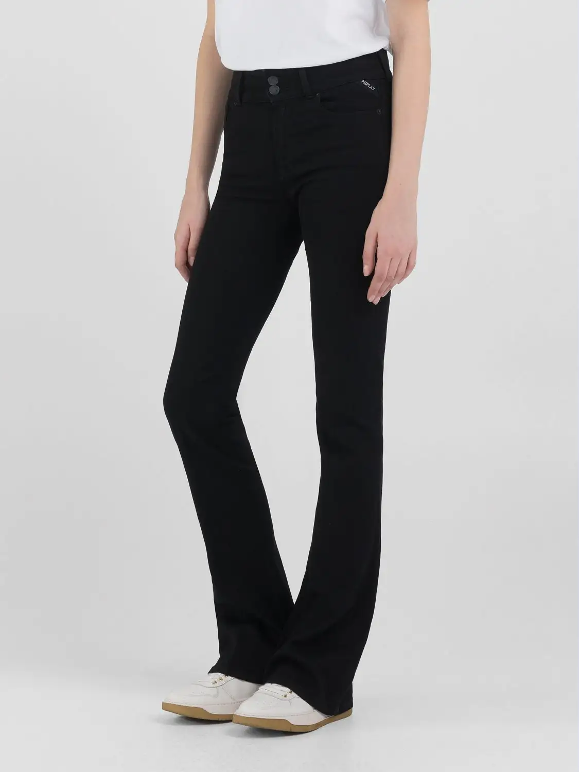 Replay New Luz Flared-fit Bootcut Jeans - 3