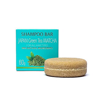 Naturlig schampokaka japansk grön te  ± 60 gram