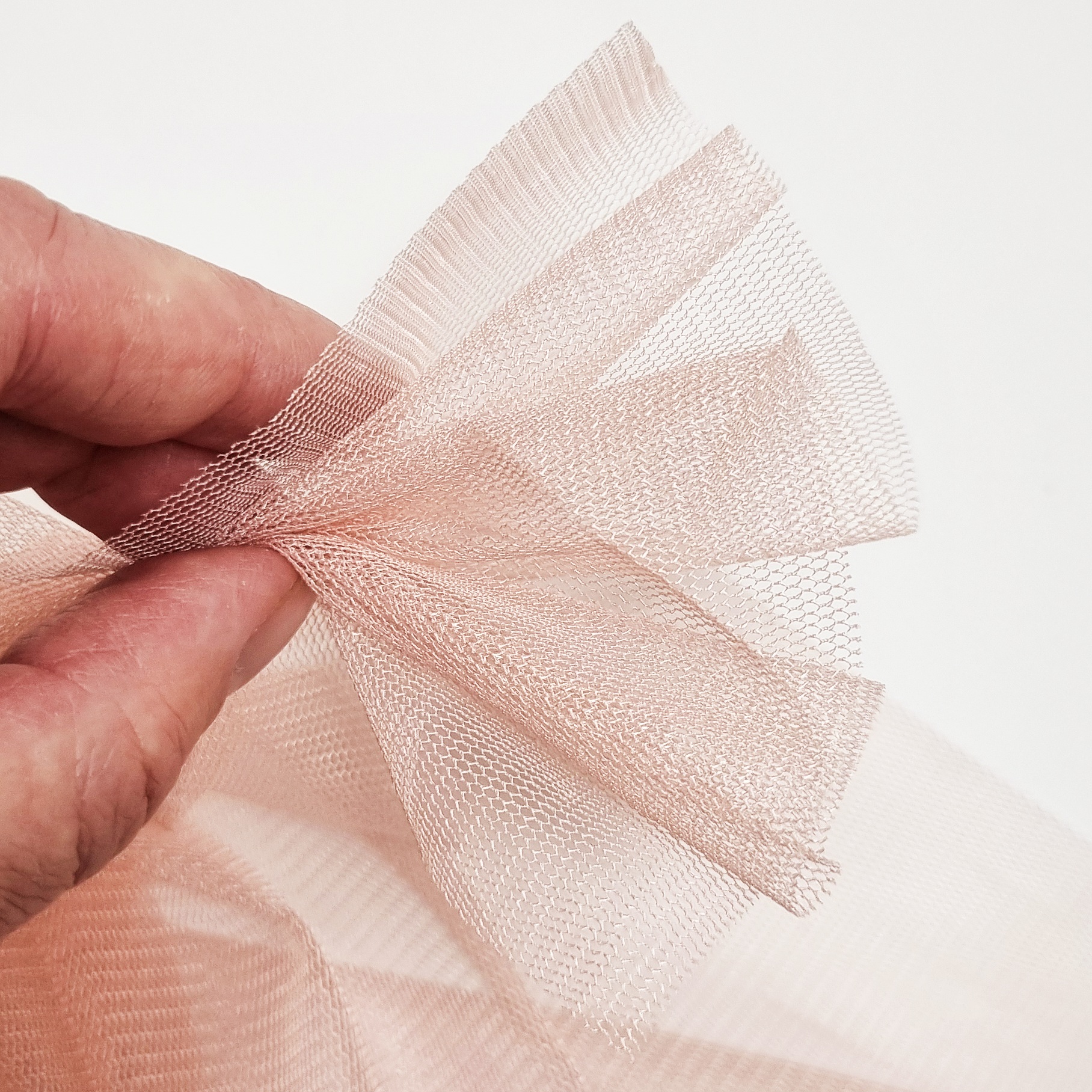 Transparent fint nät Peach AL9421 - 3