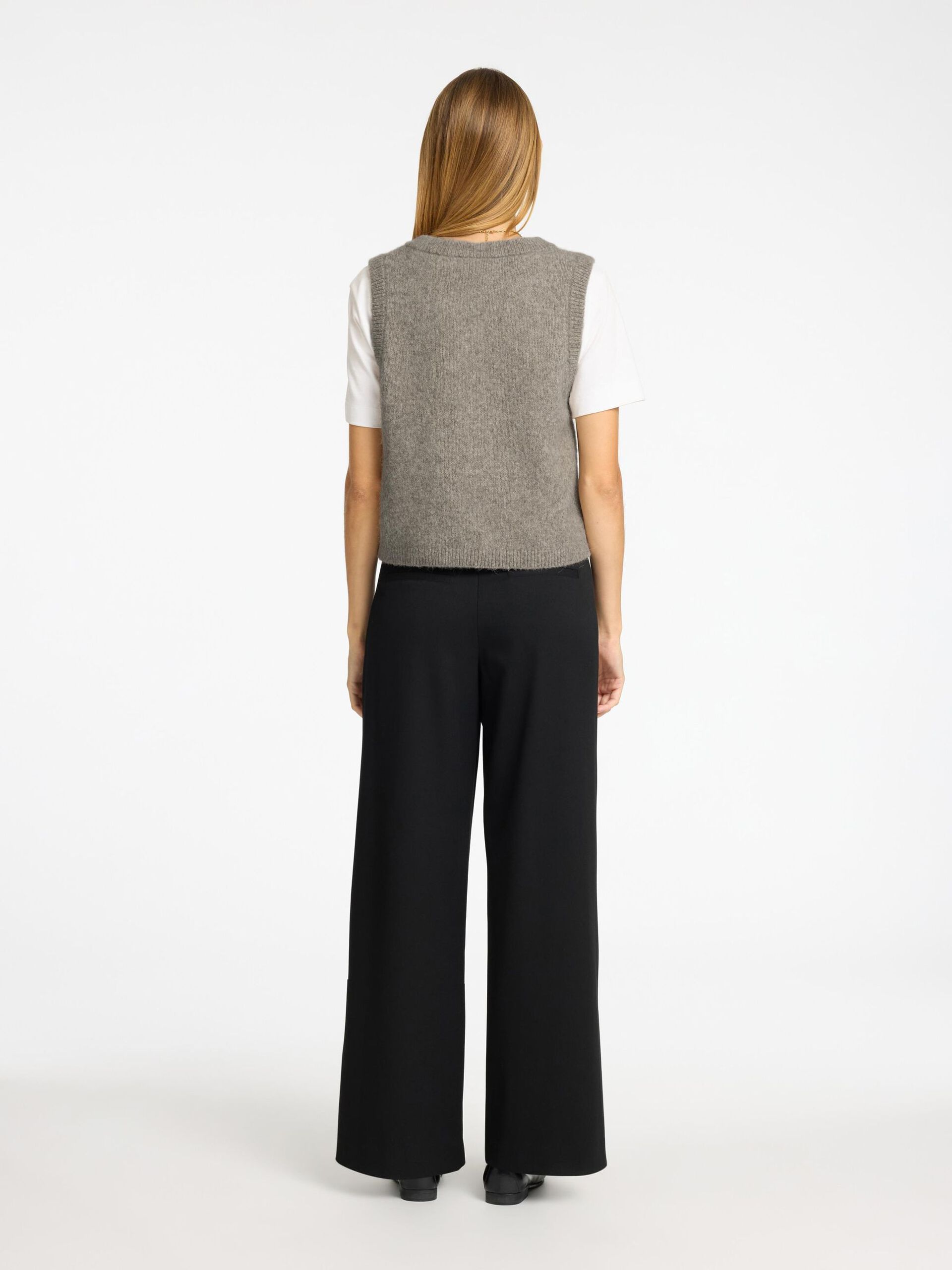 Selected Femme Classic Knitted Vest - 4