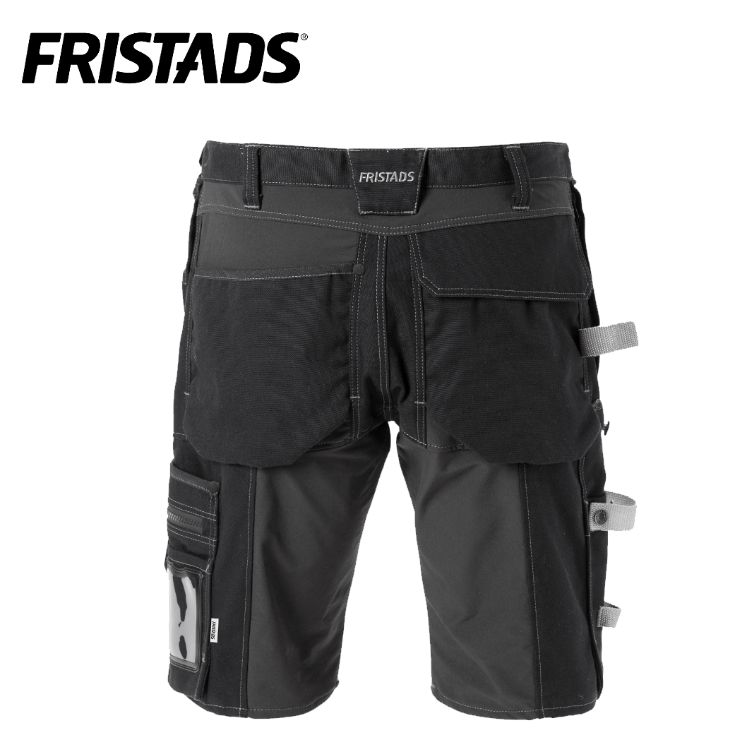 Craftsman shortsit Fristads Stretch 2532 Musta - 3