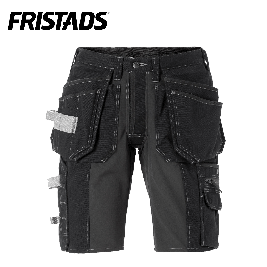 Craftsman shortsit Fristads Stretch 2532 Musta - 2