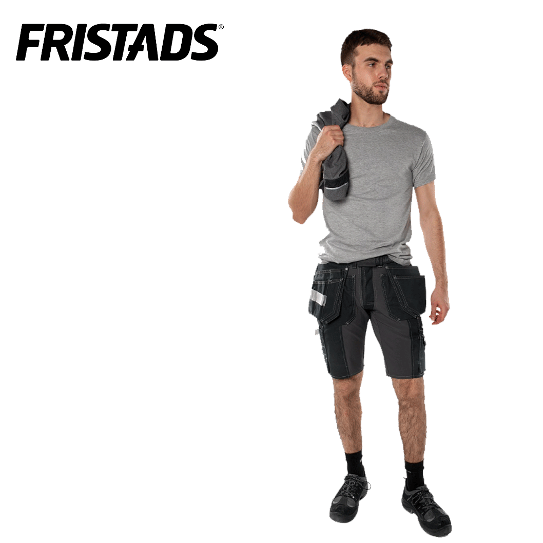 Craftsman shortsit Fristads Stretch 2532 Musta - 4