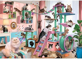 Cat Tree Heaven 1000 Bitar Ravensburger