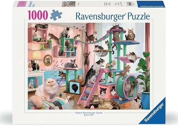 Cat Tree Heaven 1000 Bitar Ravensburger - 2