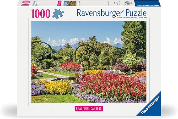 Park of Villa Pallavicino, Stresa Italy 1000 Bitar Ravensburger - 2