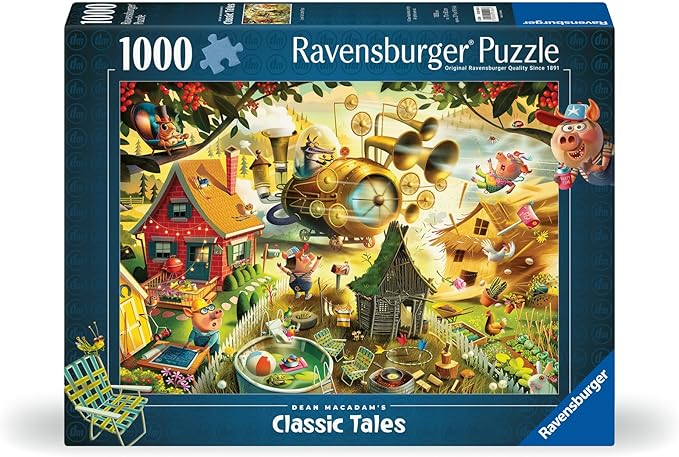 Look out Little Pigs! 1000 Bitar Ravensburger - 2