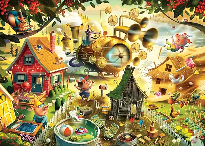 Look out Little Pigs! 1000 Bitar Ravensburger