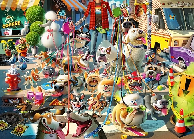 The Dog Walker 1000 Bitar Ravensburger