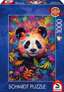 Panda in a Rainbow 1000 Bitar Schmidt