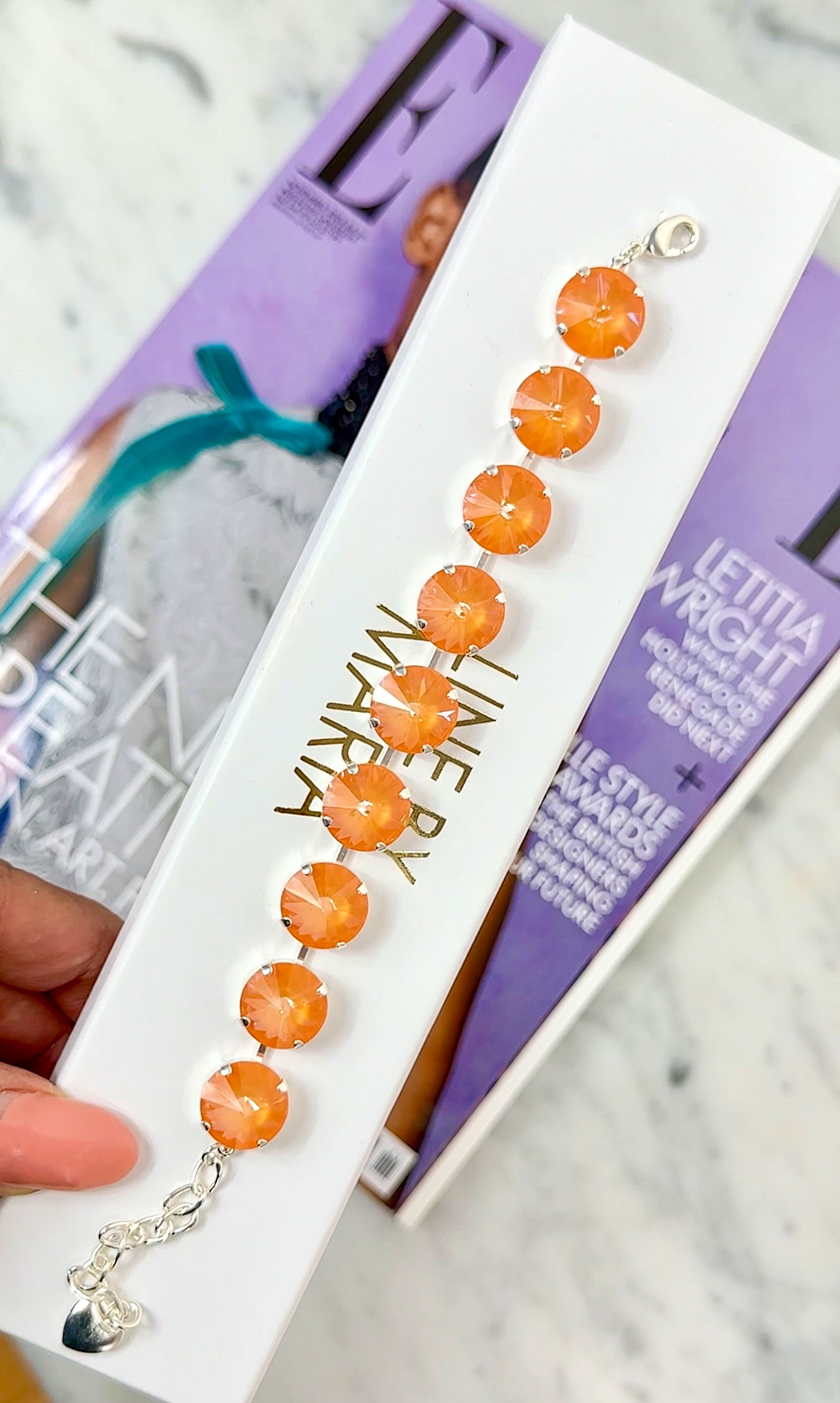 Armband Angelina Mango Ignite Silver