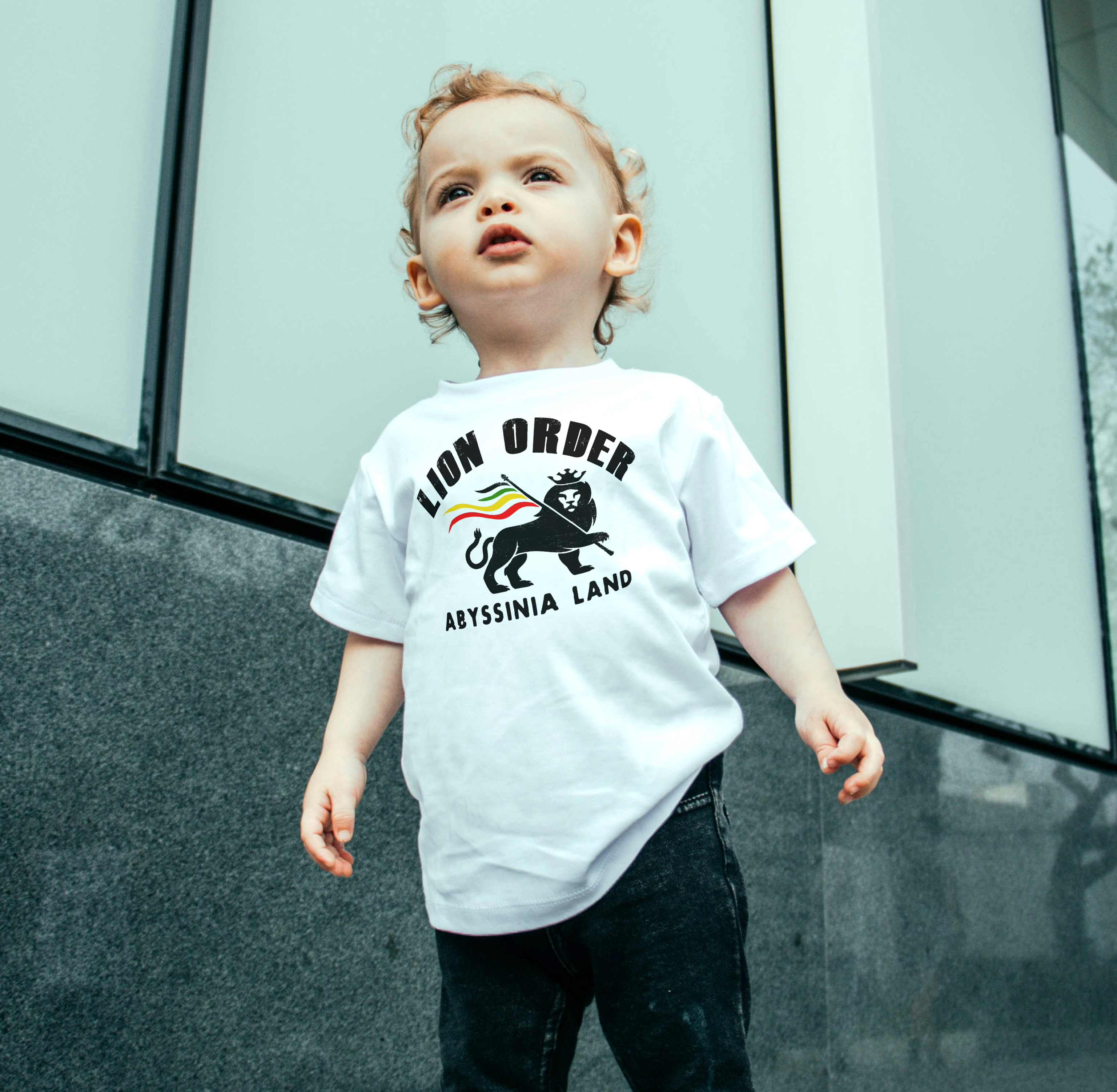 Abbyssinia Land Toddler T-shirt White