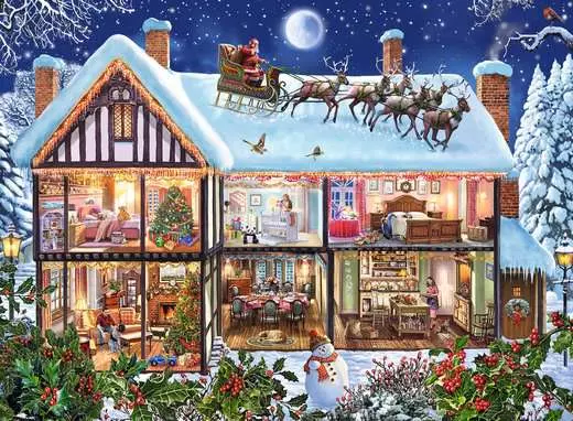 Christmas at Home 100 Bitar XXL Ravensburger