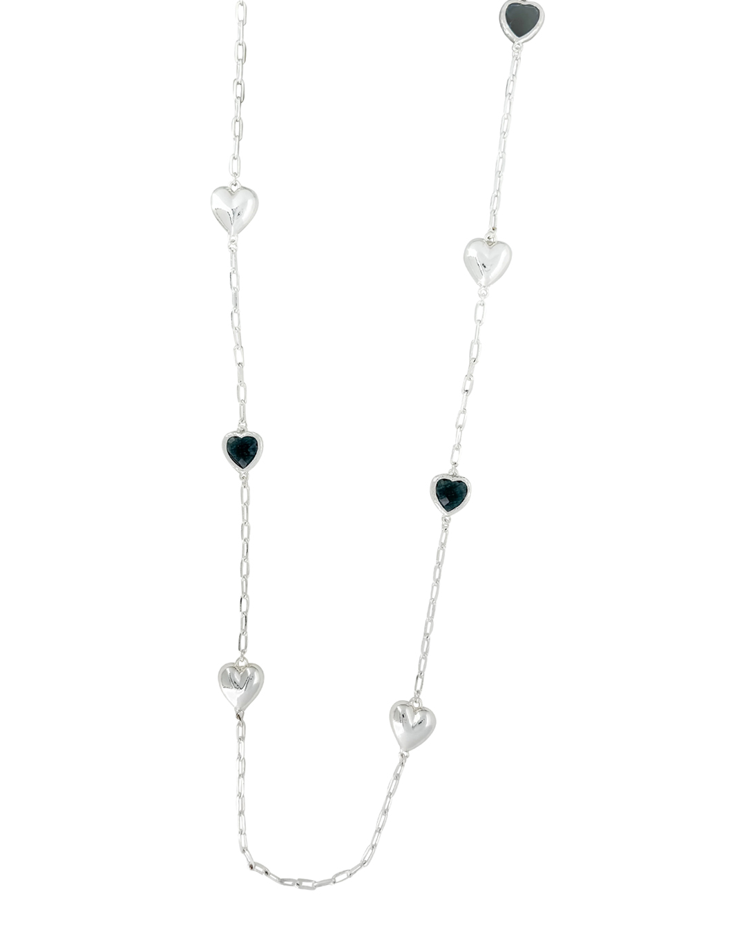 Halsband 4058 silverfärgat