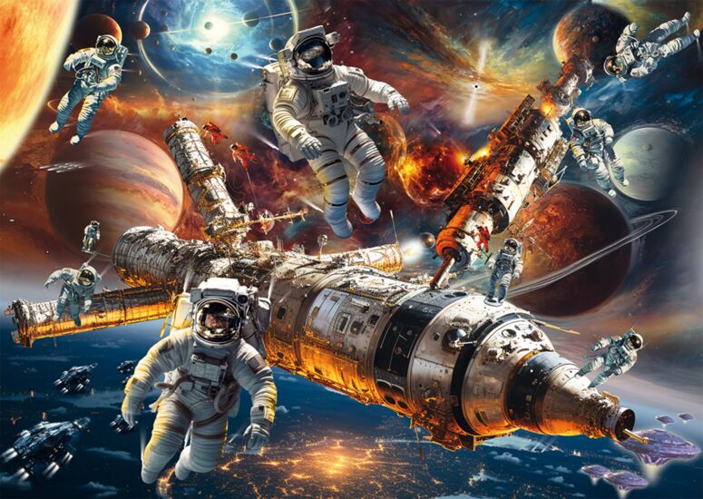 Galactic Magic: Weightless in Space 1000 Bitar Schmidt