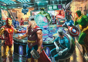 MARVEL The Avenger 1000 Bitar Schmidt