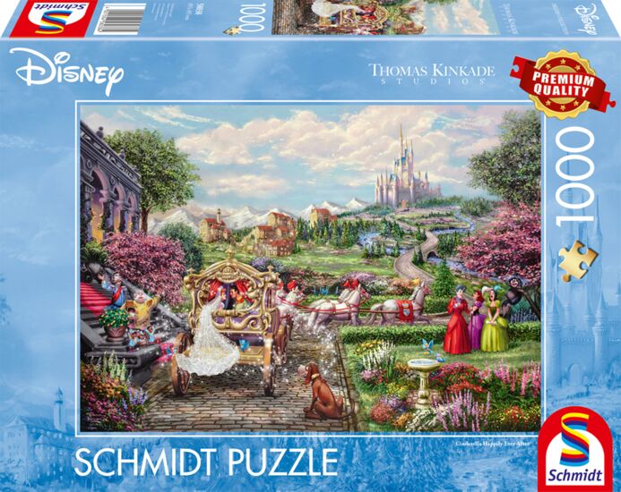 Cinderella Happily Ever After 1000 Bitar Schmidt - 2