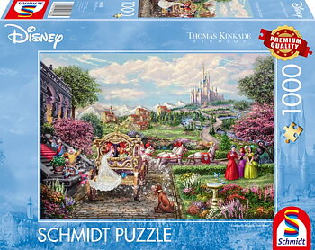 Cinderella Happily Ever After 1000 Bitar Schmidt