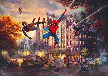 MARVEL Spider-Man and Friends 1000 Bitar Schmidt