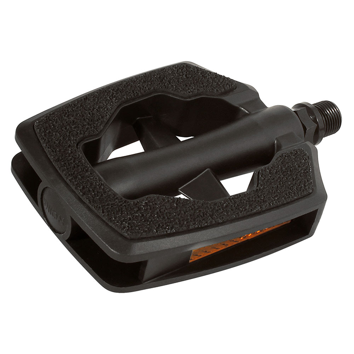 Pedaler SP-890 Mattsvart Med Halkskydd 9/16