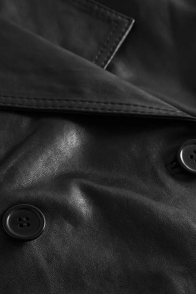 Depeche - May Short Trenchcoat Black - 4