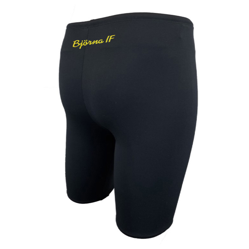 Herren Aron Elite schwarz Silikon Jammer Badehose - Lane 4