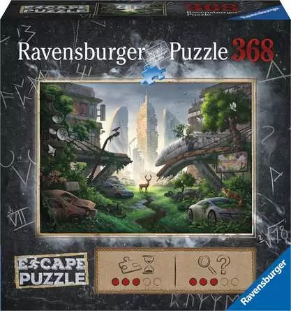 Desolated City Escape Puzzle 368 Bitar Ravensburger - 2