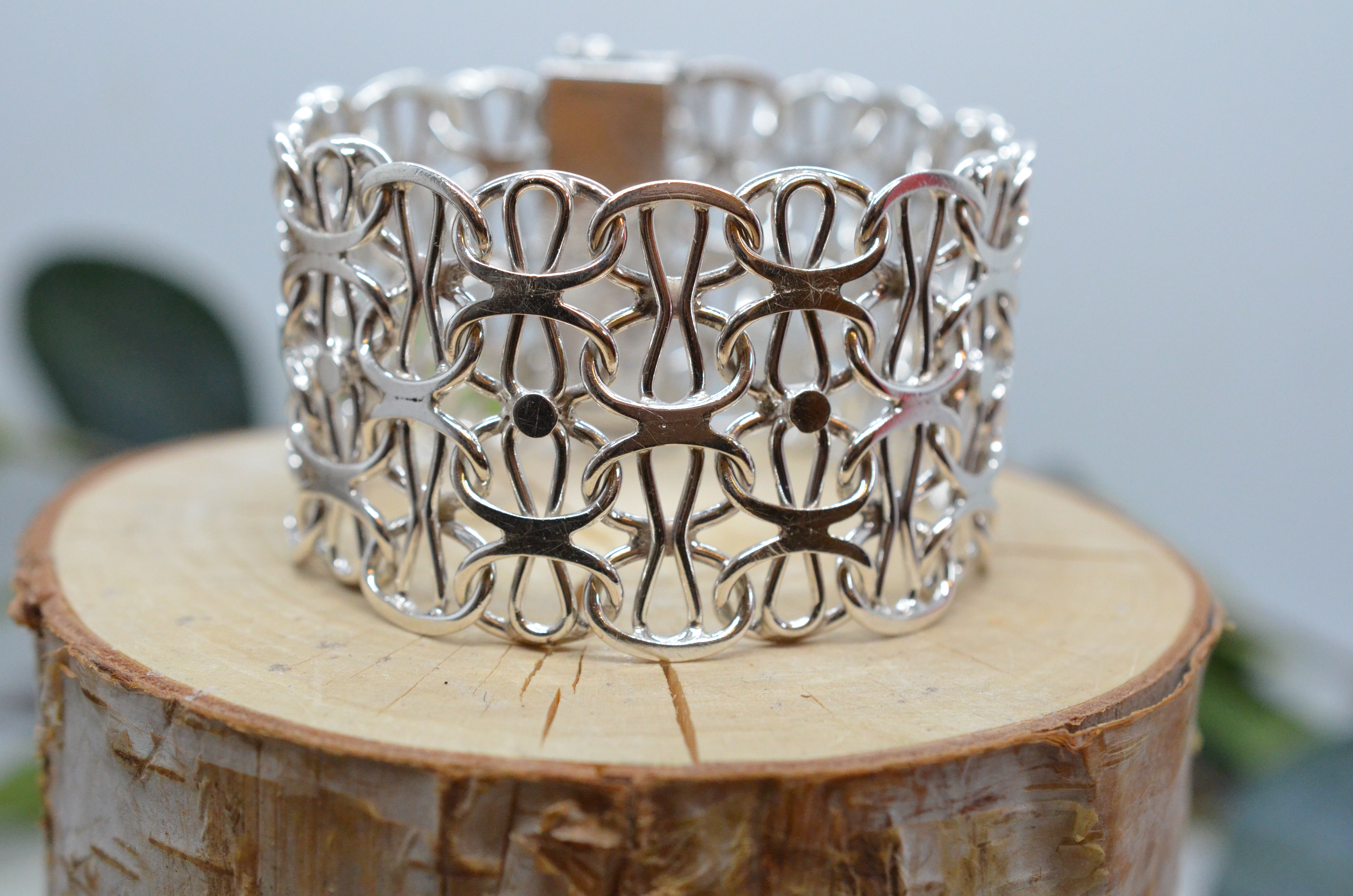 Vintage silver bracelet, 1975