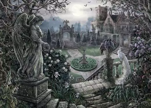 Midnight in the Garden Escape Puzzle 368 Bitar Ravensburger