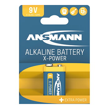 Batteri X-Power E/6LR61 9V 1-P