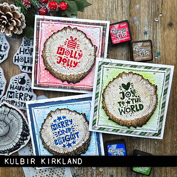 Tim Holtz Cling Rubber Stamps Holiday Whatnots CMS496
