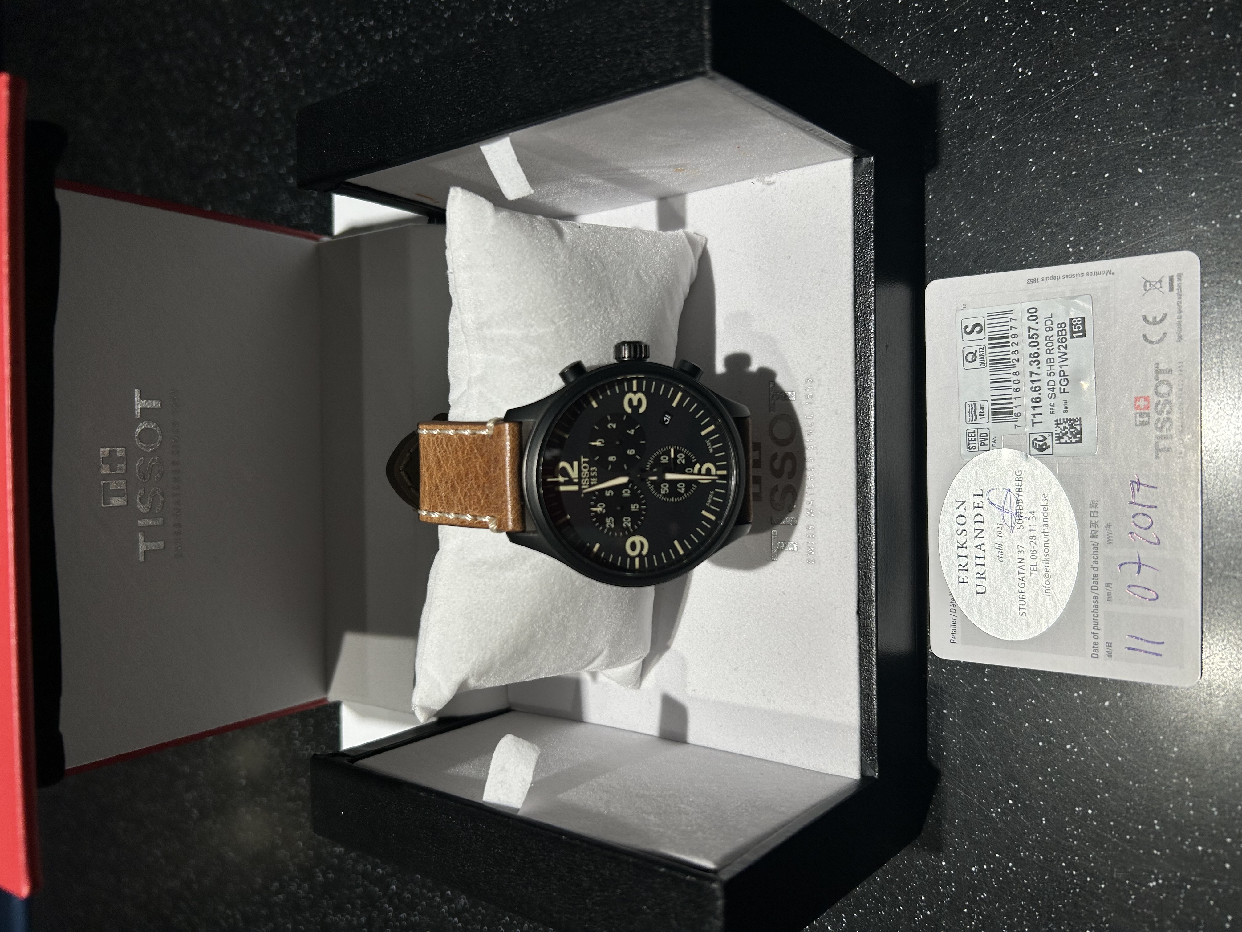 SÅLD 15 november 2024 för 2000:- Tissot Chrono XL - 2