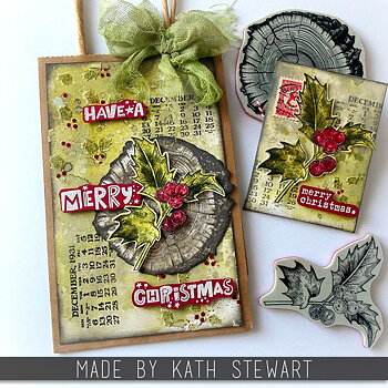Tim Holtz Cling Rubber Stamps Forest Floor 2  CMS497