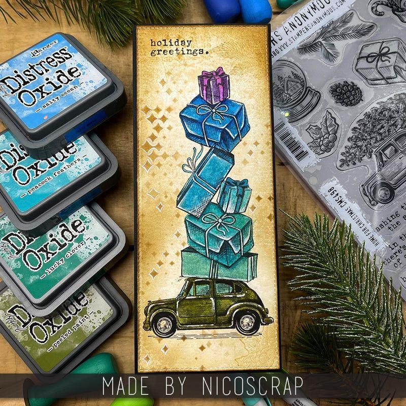 Tim Holtz Layering Stencil Sparkle Fade  THS188 - 3