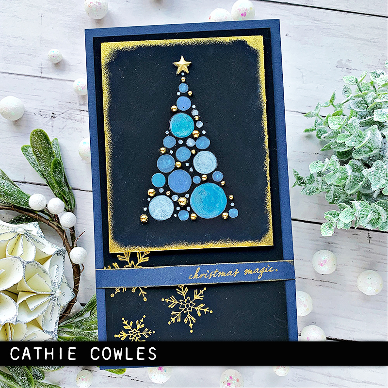 Tim Holtz Layering Stencil Modern Tree  THS187 - 8