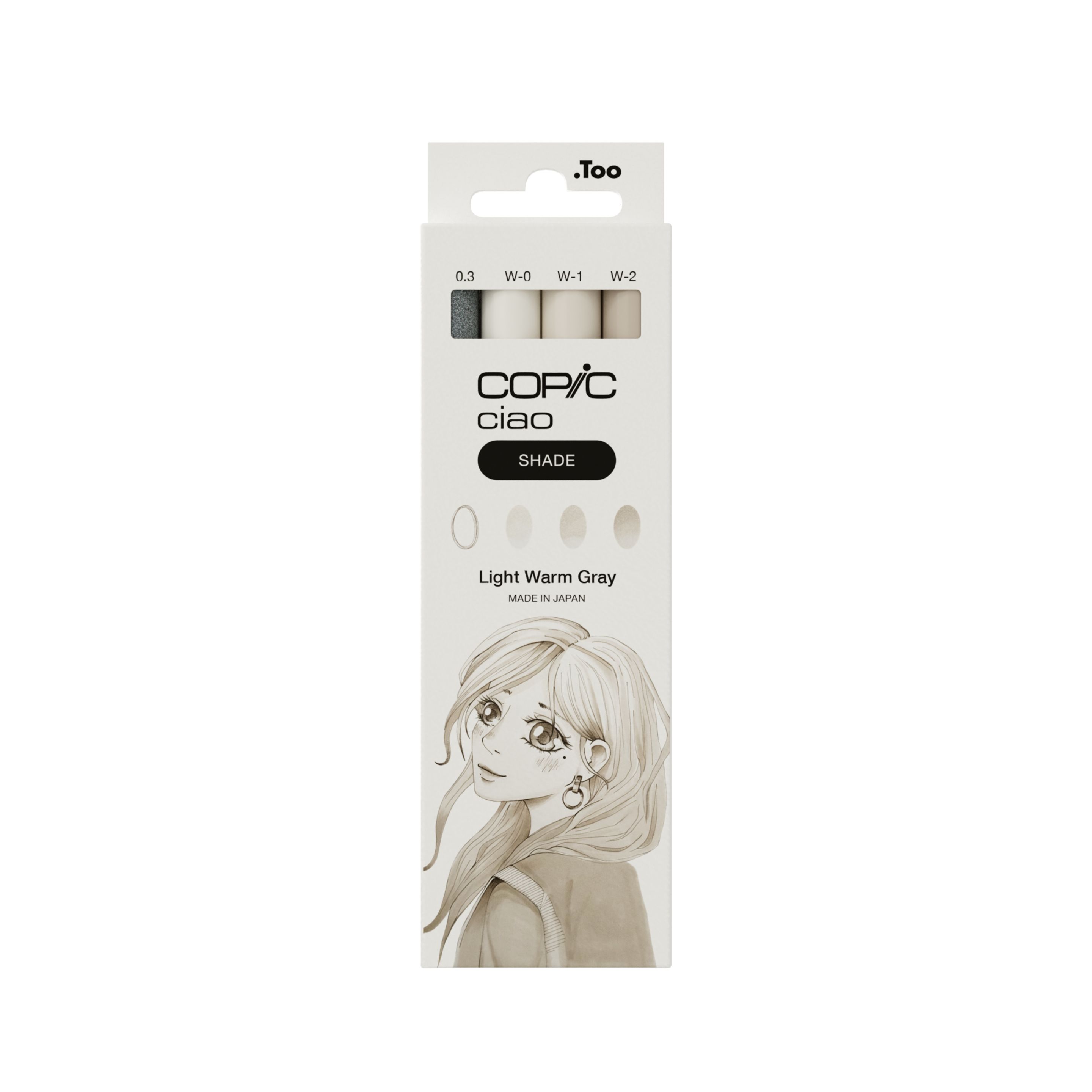 Copic Ciao "SHADE" Set, Light Warm Gray