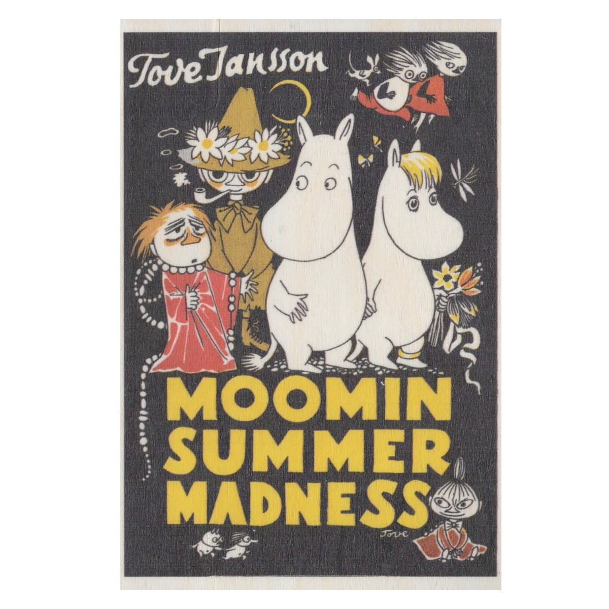 Moomin Wooden Card - Summer Madness