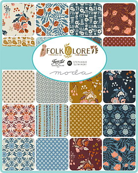 Moda Folk And Lore Charm Pack 5"