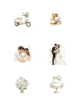  Reprint klippark A4 - Marry Me