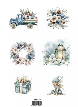  Reprint klippark A4 - Winter Vibes 2