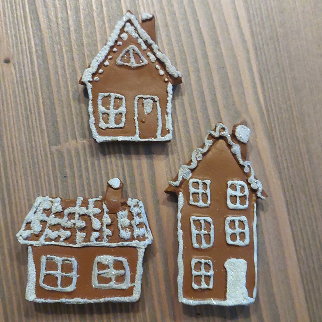 Pepparkakshusmagneter - 4