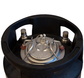 corneliusfad, brugt, 9 liter (Ball-lock)