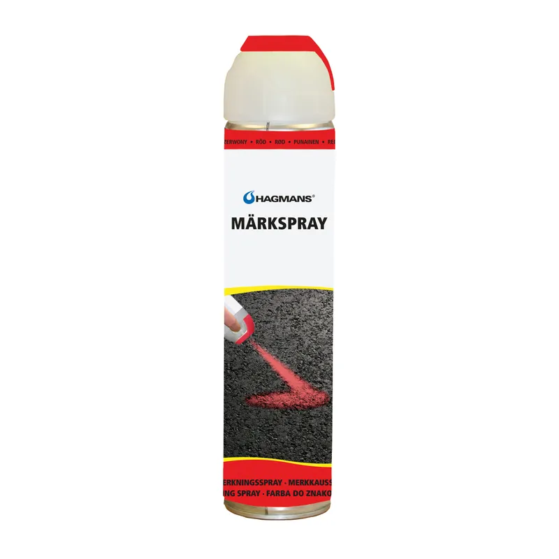 Märkspray Röd 600ml