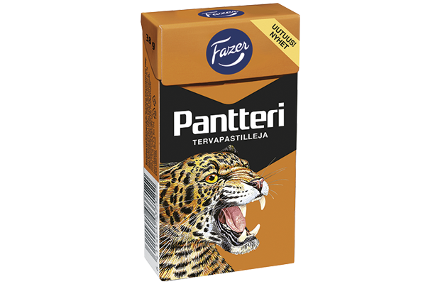 Pantteri Lakrits tabletter 38g